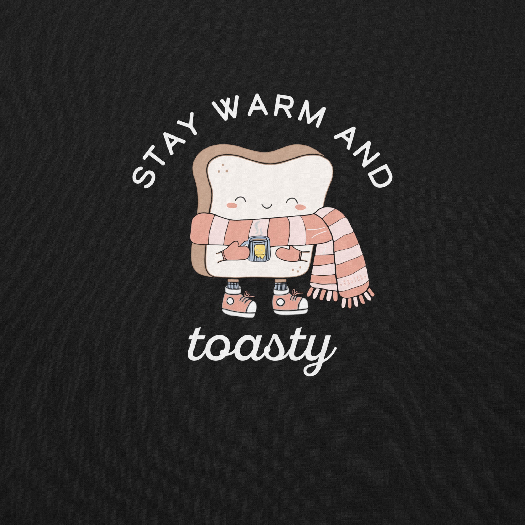 Stay Warm and Toasty Kids Crewneck Sweatshirt