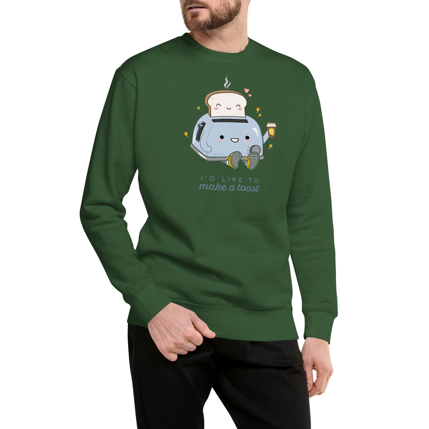 I'd Like to Make a Toast Crewneck Sweatshirt