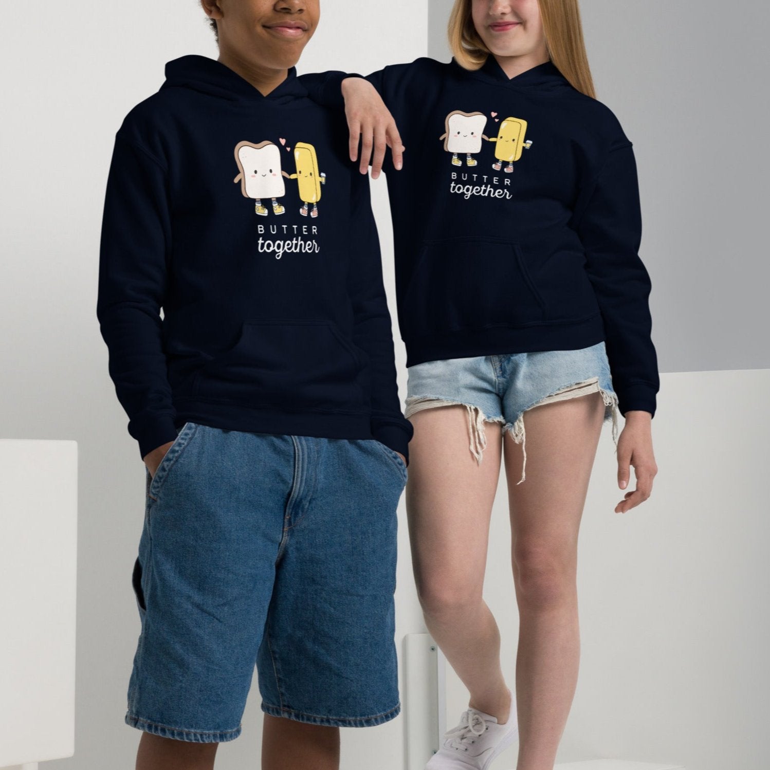 Butter Together Kids Hoodie