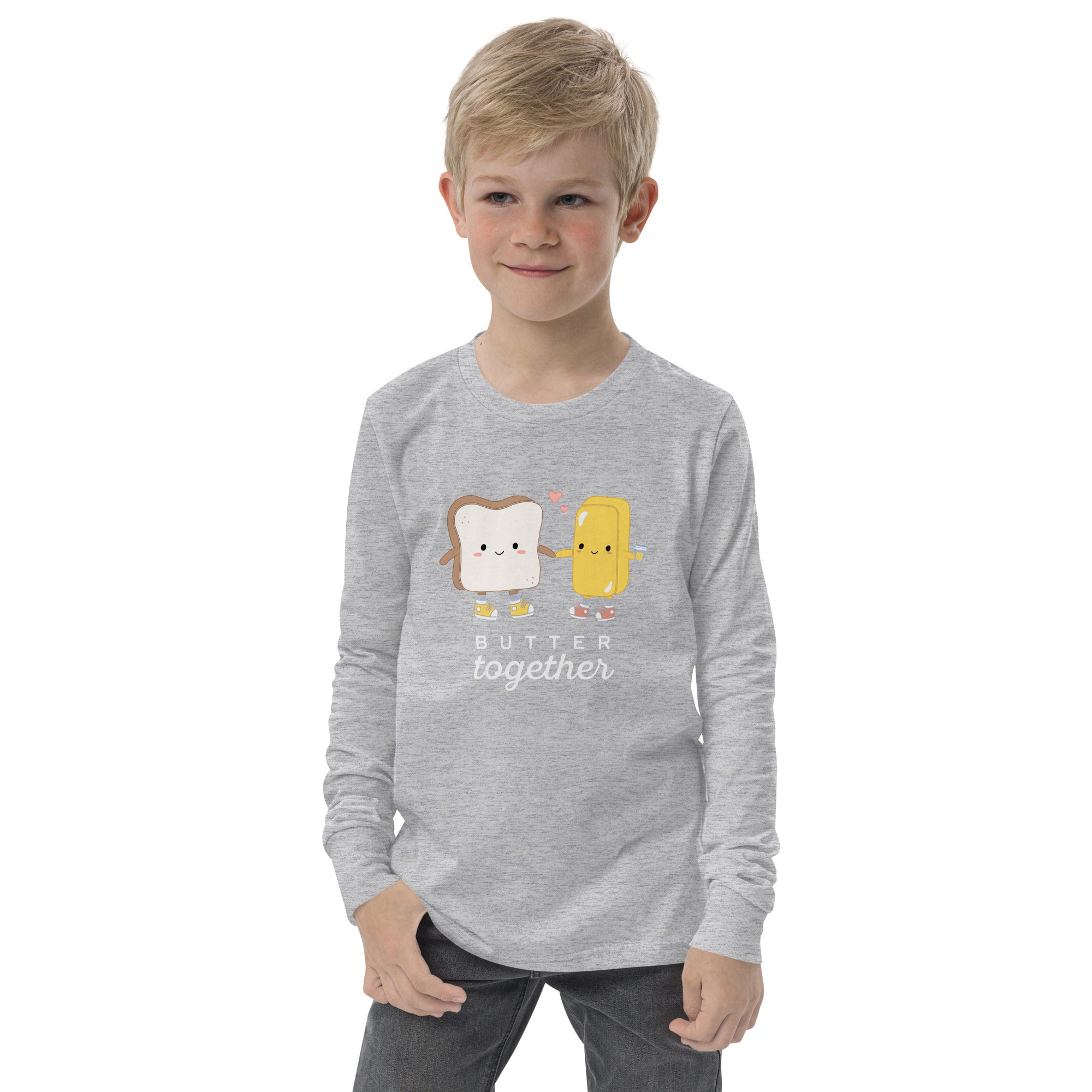 Butter Together Kids Long Sleeve Shirt