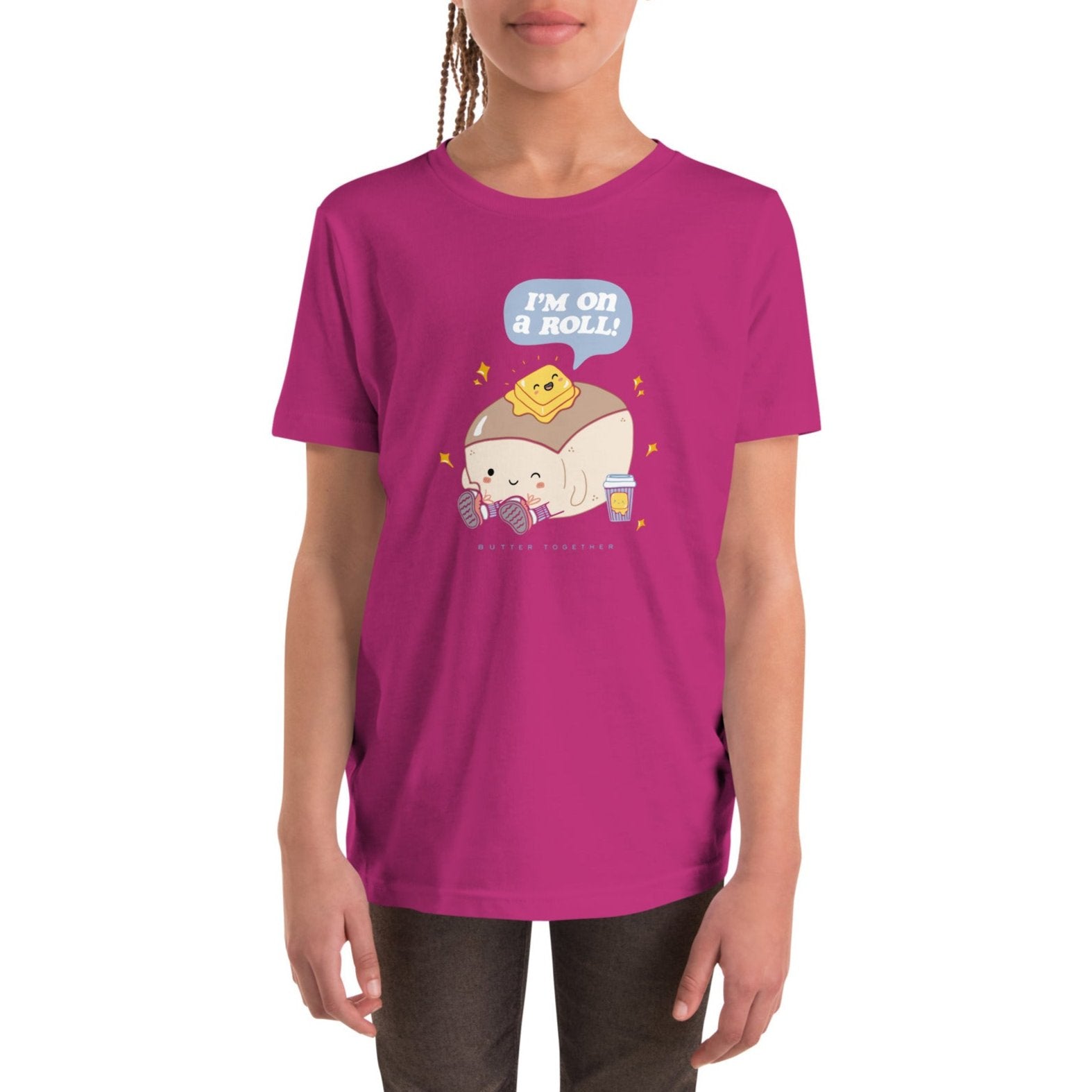 I'm On A Roll Kids T-Shirt