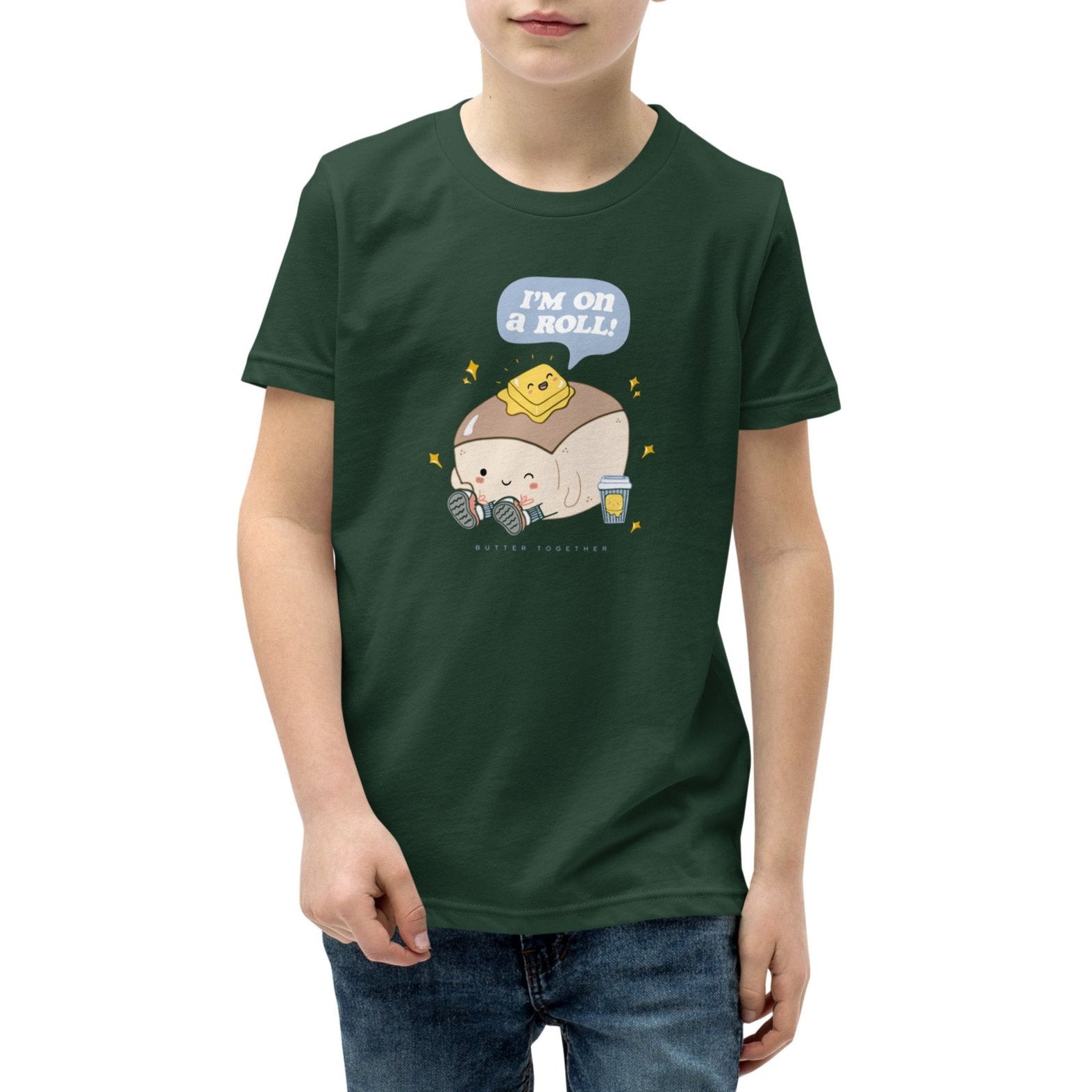 I'm On A Roll Kids T-Shirt